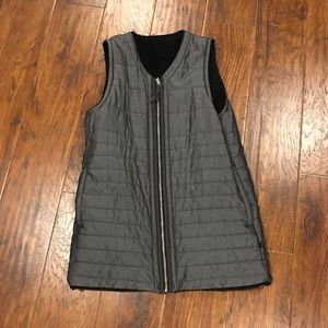 Lululemon long fluffy vest